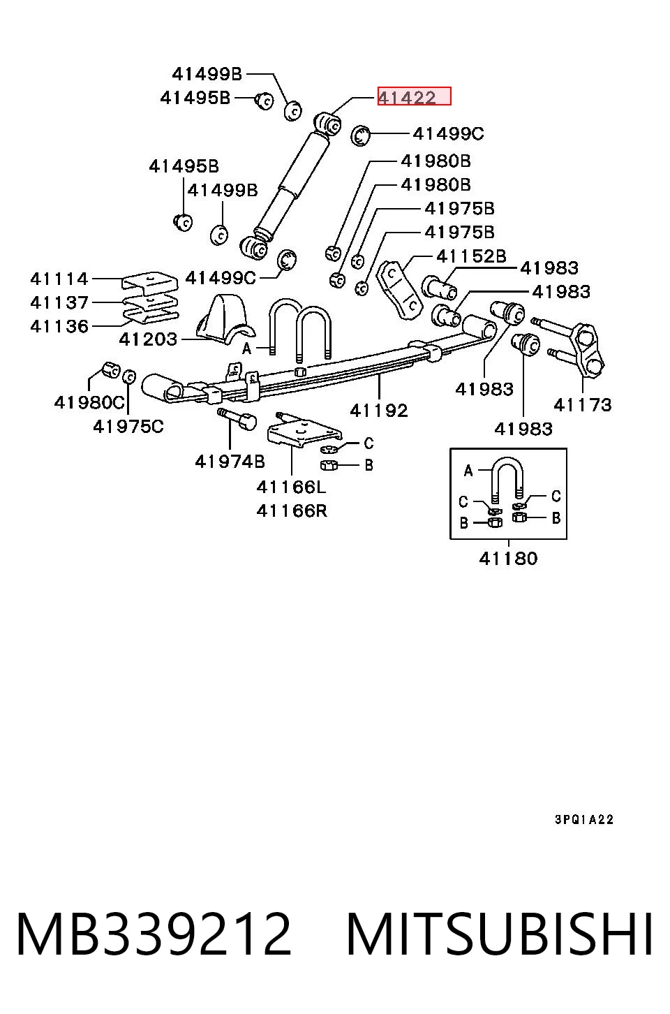 MB339212 Mitsubishi