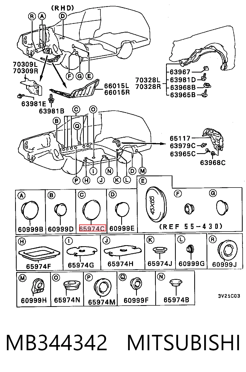 MB344342 Mitsubishi