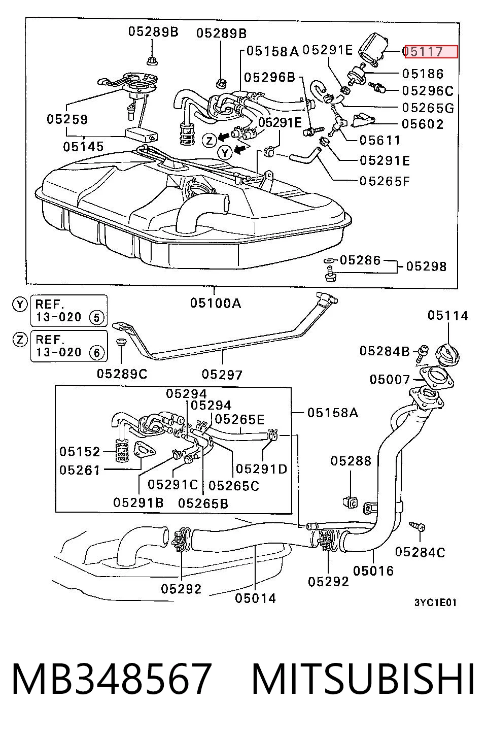 MB348567 MITSUBISHI