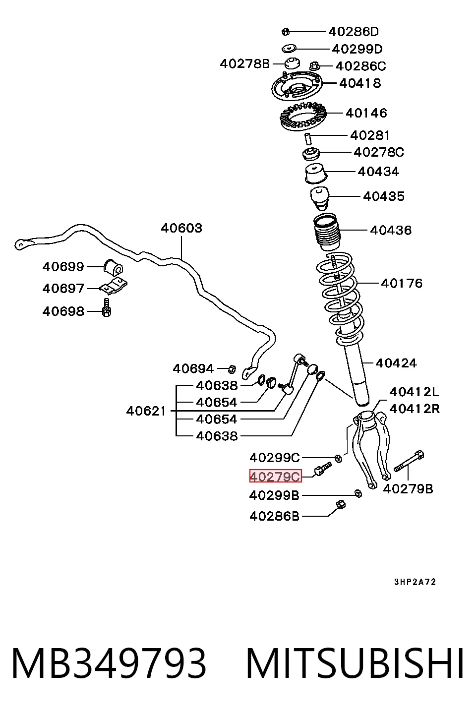 MB349793 Mitsubishi