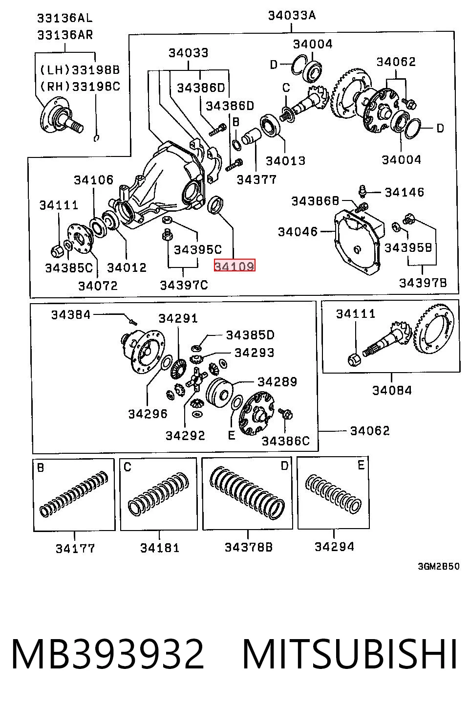 MB393932 Mitsubishi