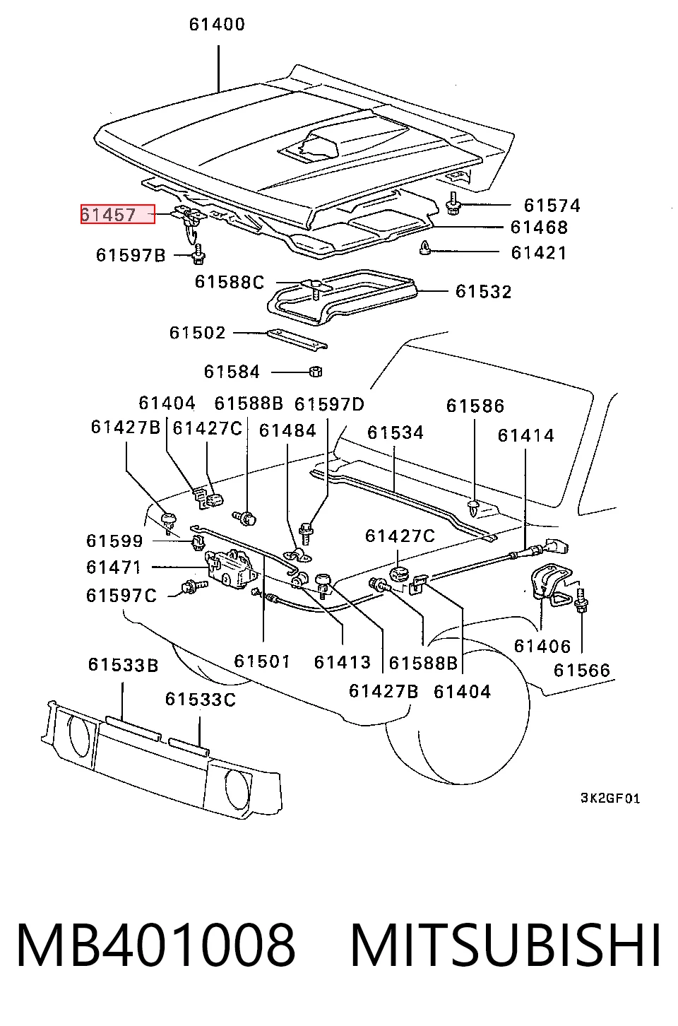 MB401008 Mitsubishi