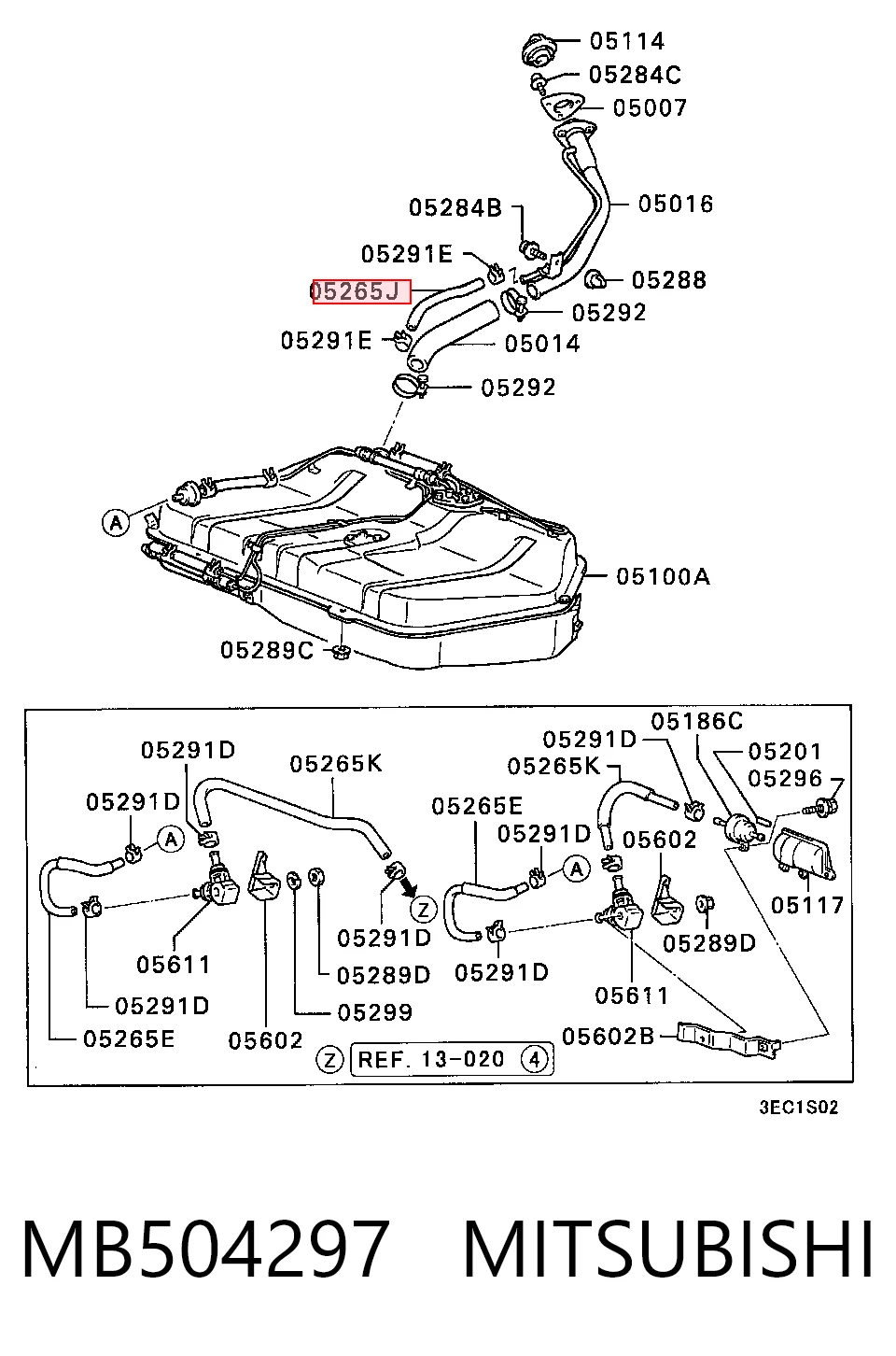 MB504297 Mitsubishi