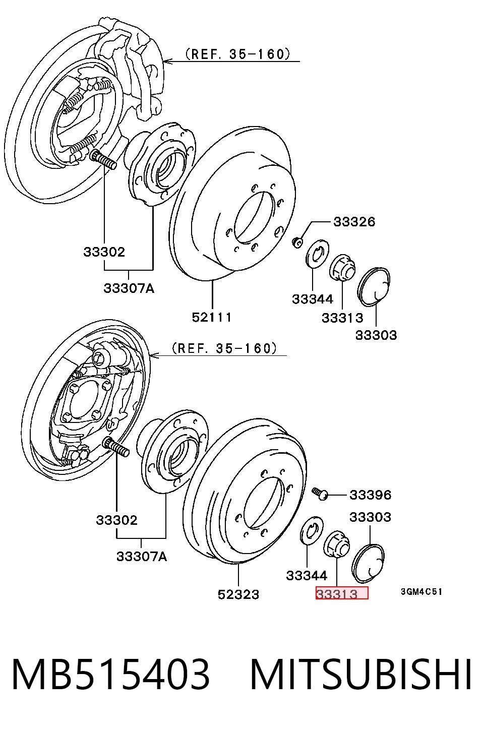 MB515403 Mitsubishi