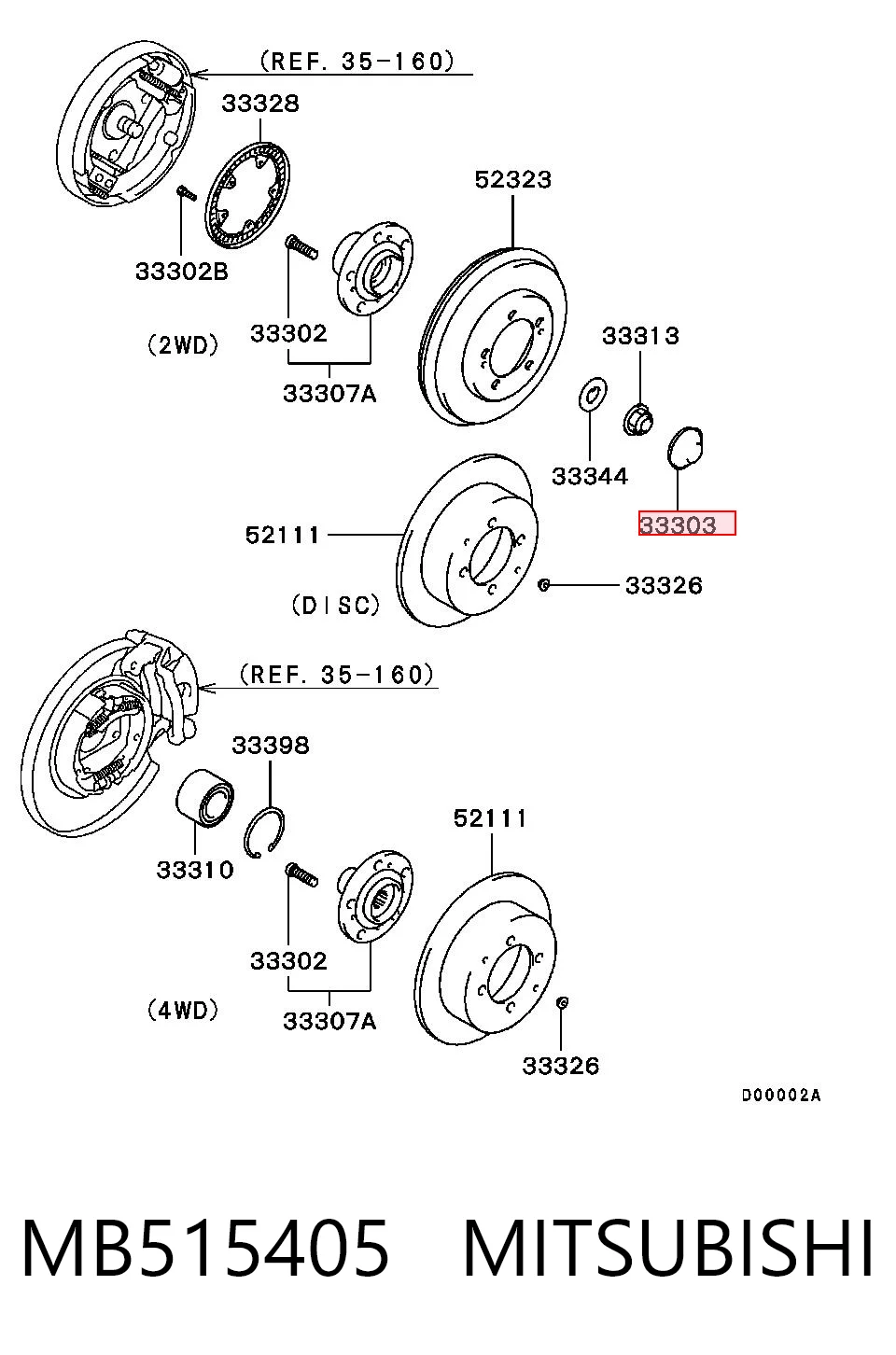 MB515405 Mitsubishi