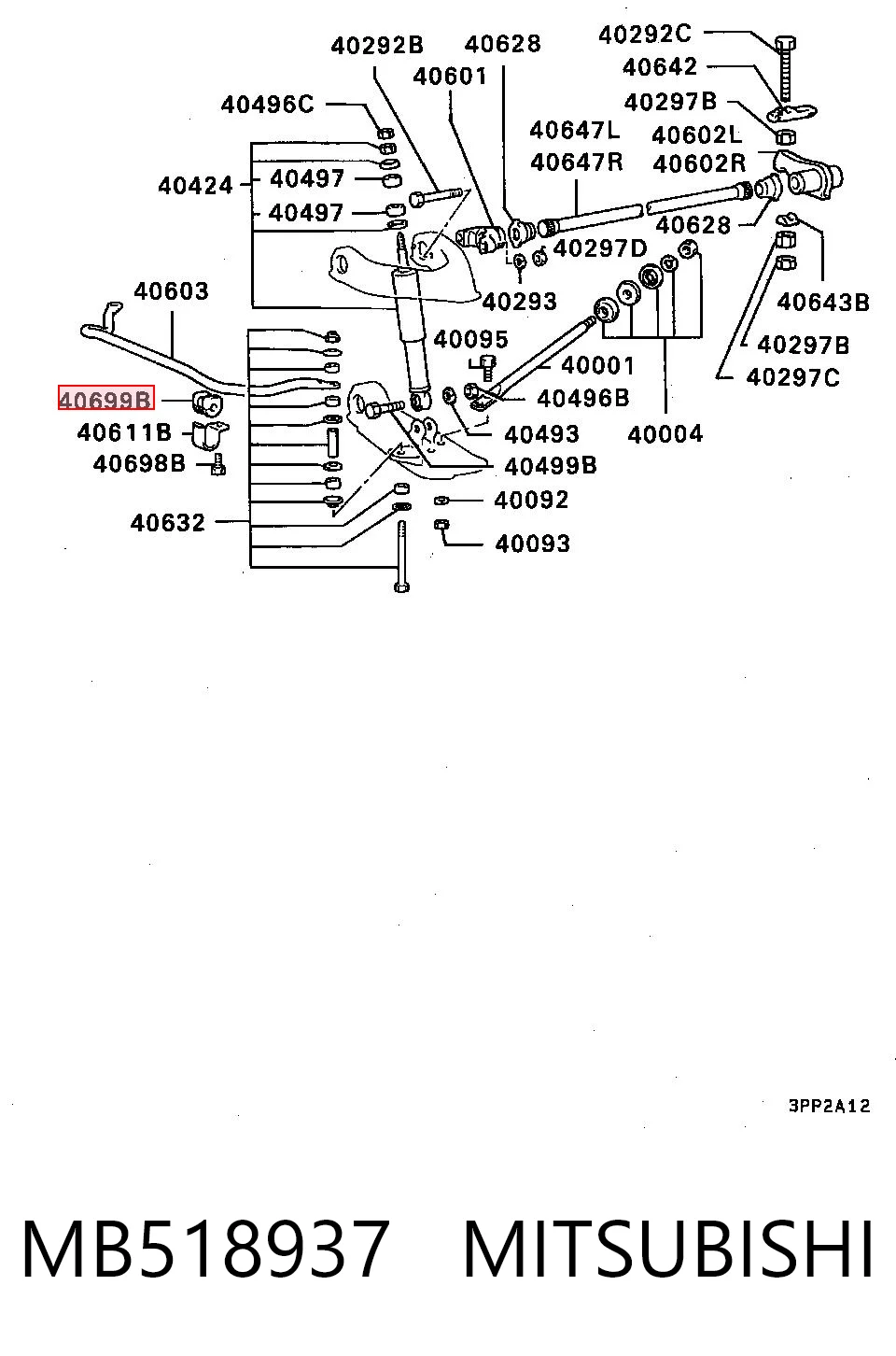 MB518937 Mitsubishi