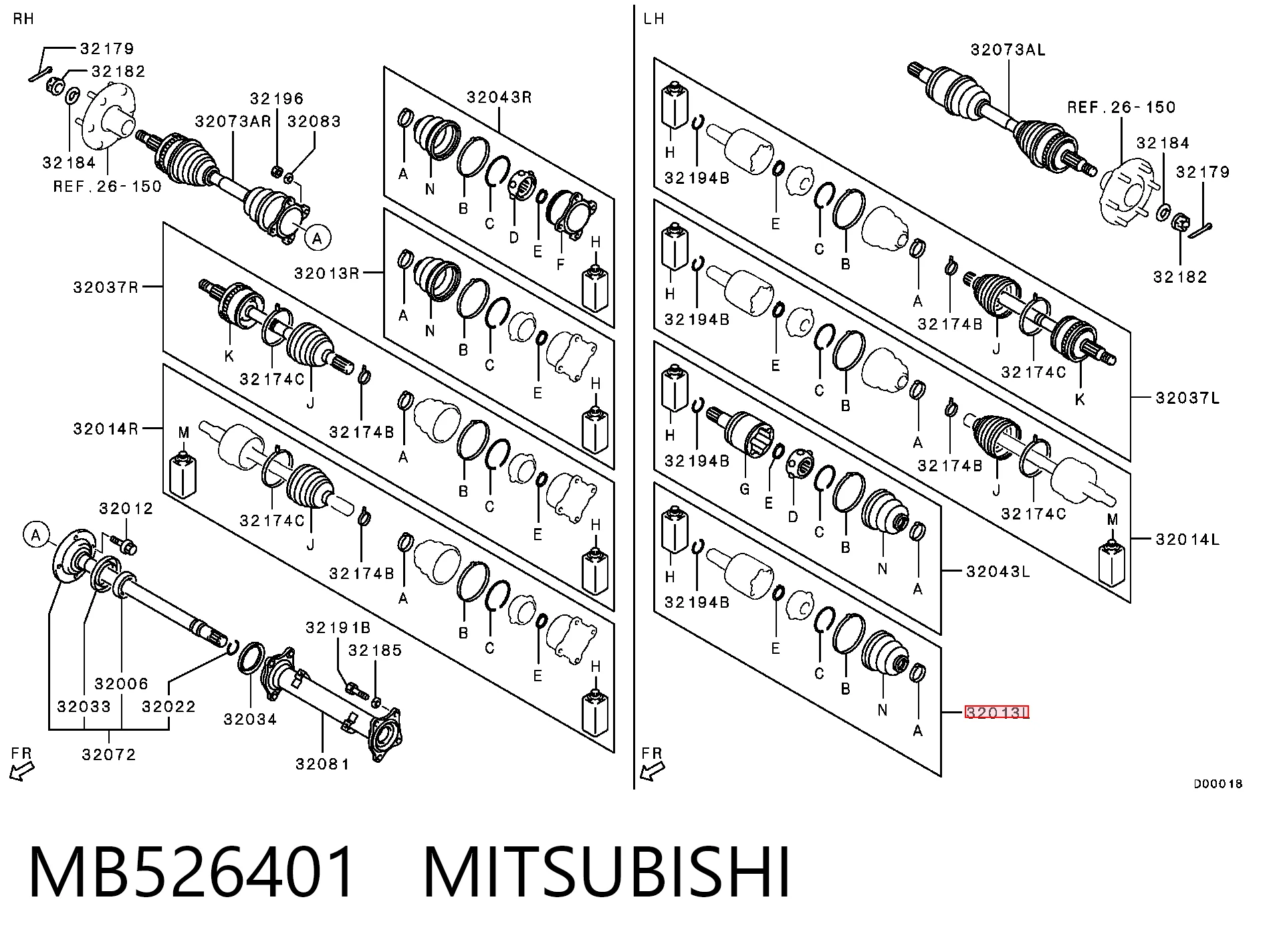 MB526401 Mitsubishi