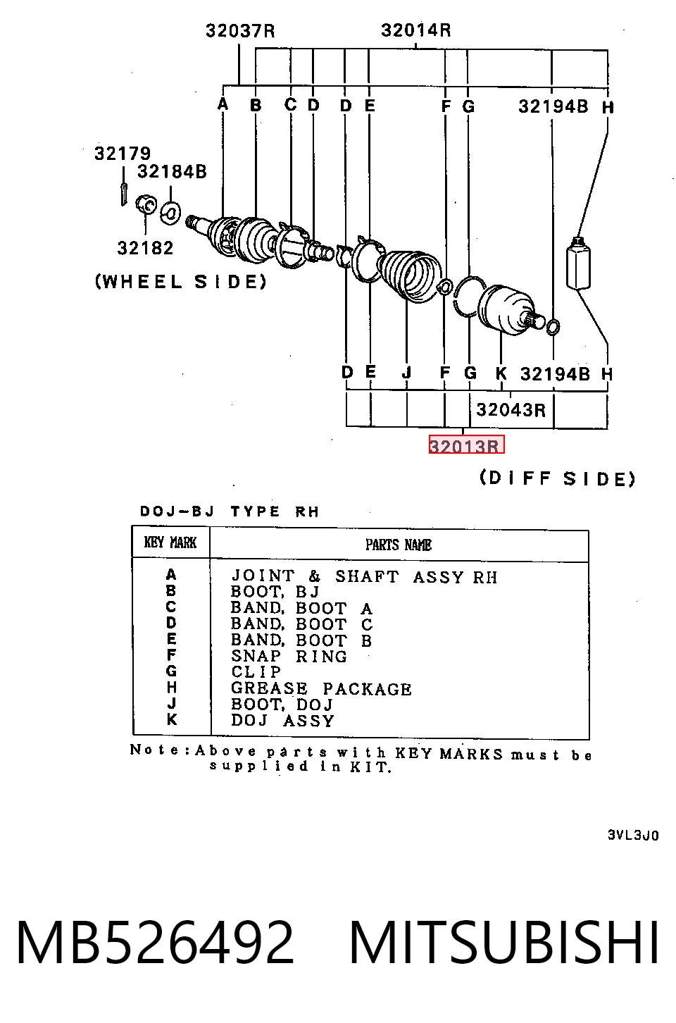  Fuelle de semieje delantero interior Hyundai Accent 1