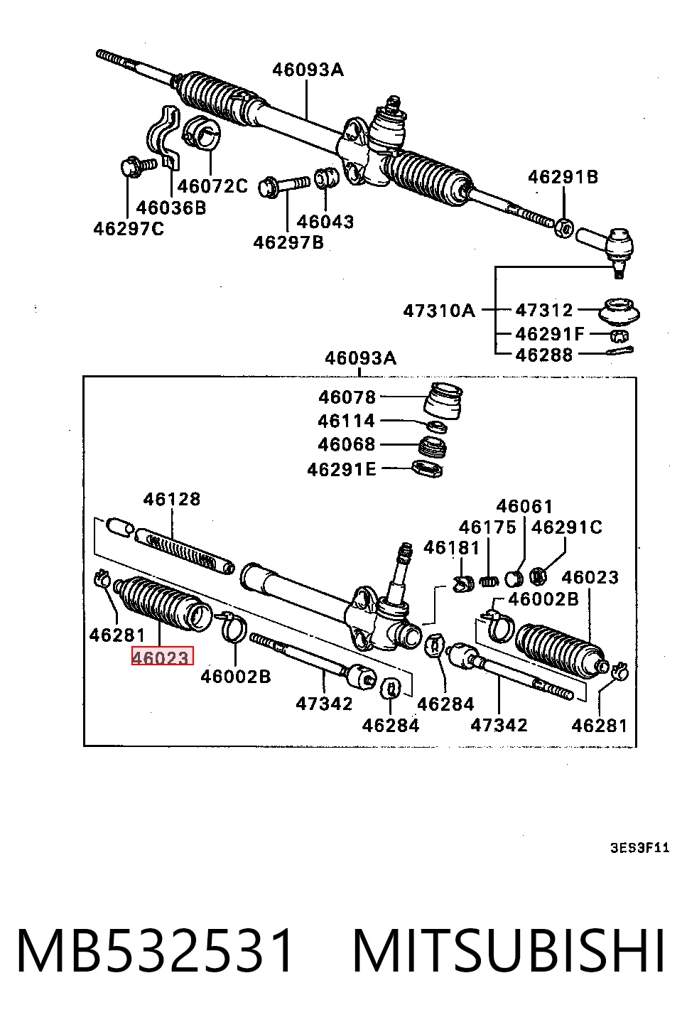 MB532531 Mitsubishi