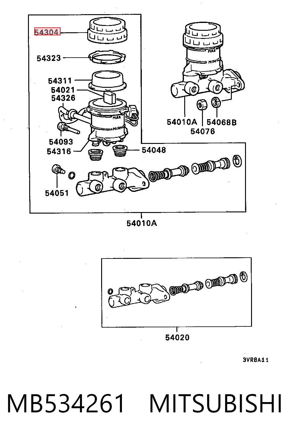 MB534261 Mitsubishi