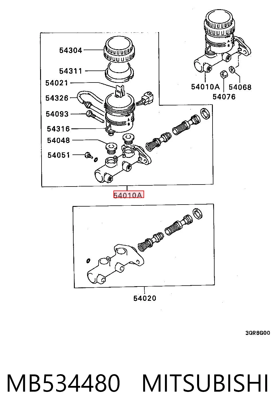 MB534480 Mitsubishi