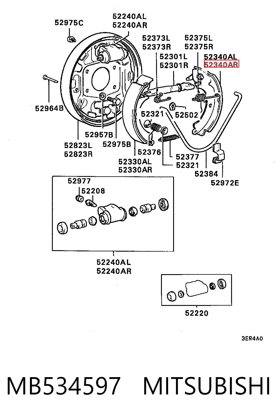 MB534597 Mitsubishi