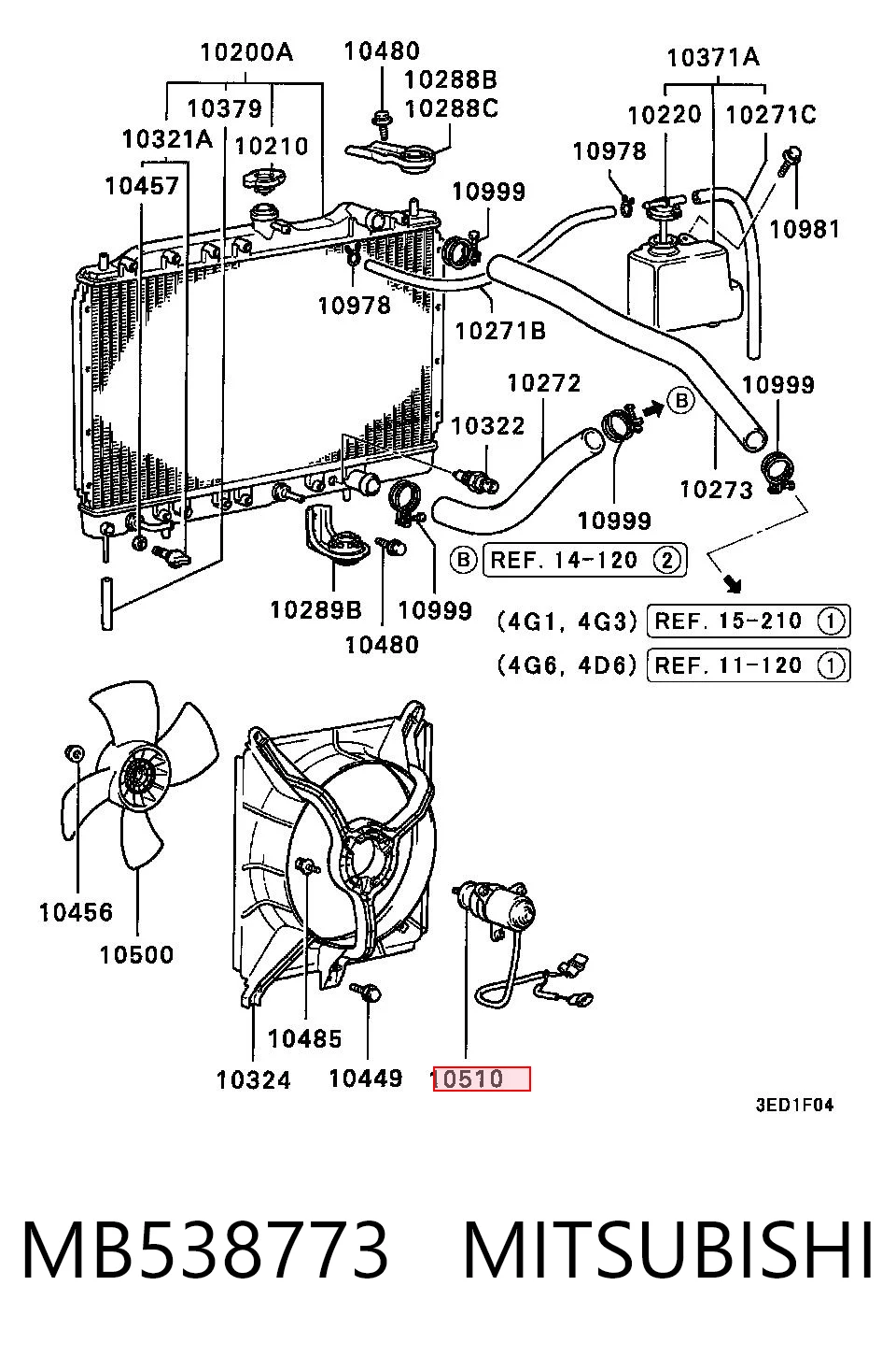 MB538773 Mitsubishi