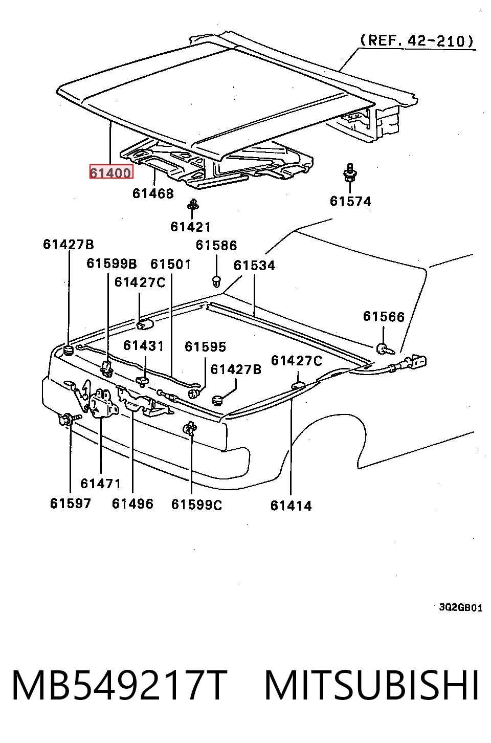 Capó del motor Mitsubishi L 200 II pick-up (K4T) (1986 - 1996) precio, desde 161,27 EUR