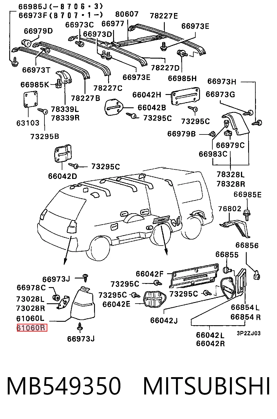 MB549350 Mitsubishi