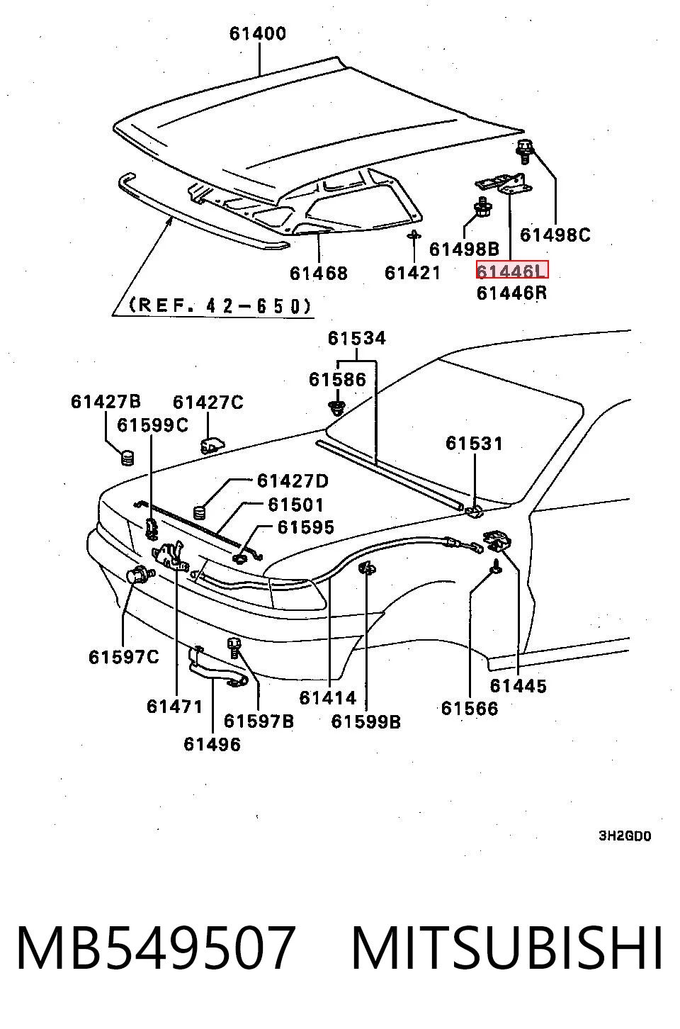 MB549507 Mitsubishi