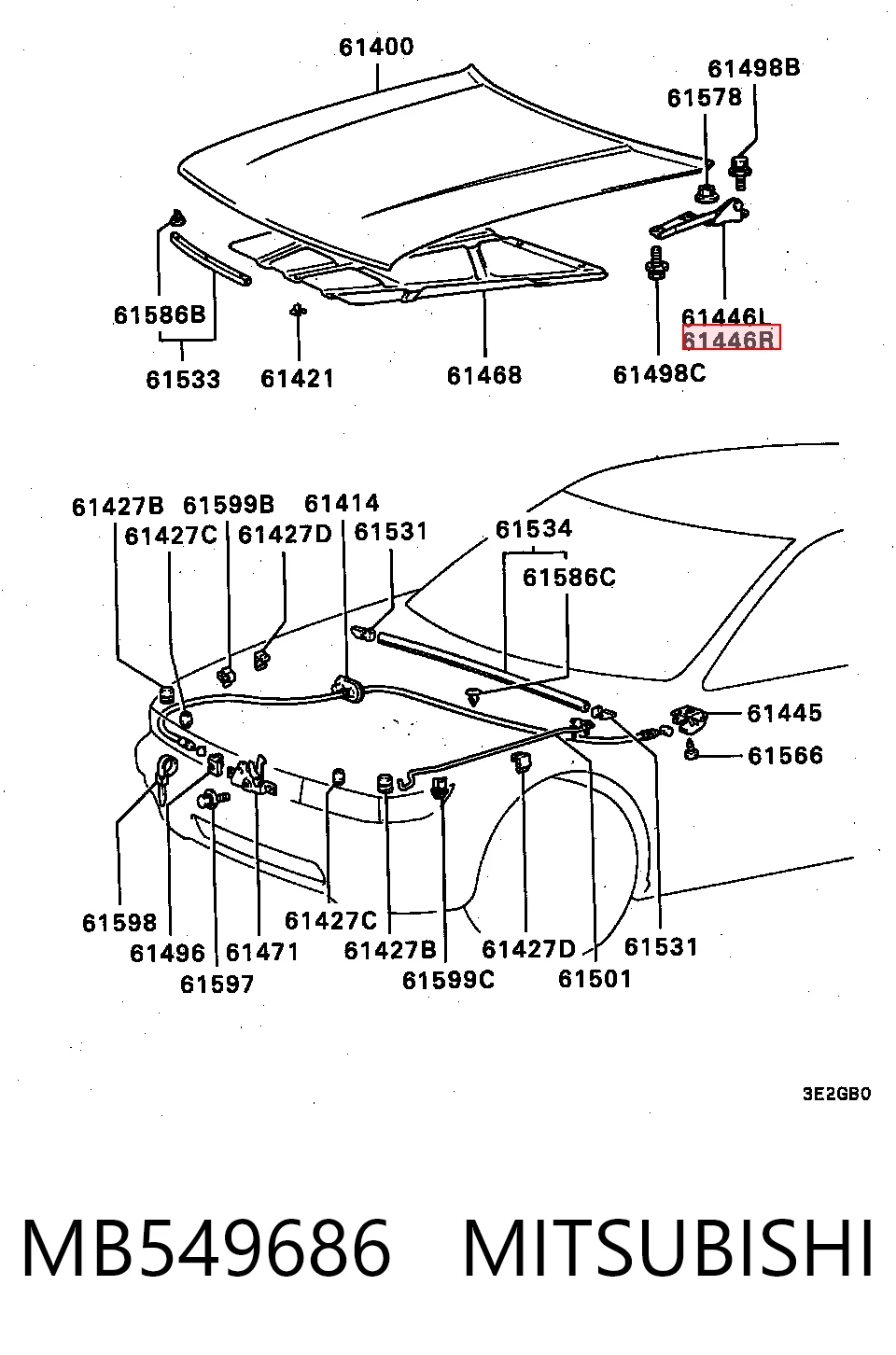 MB549686 Mitsubishi