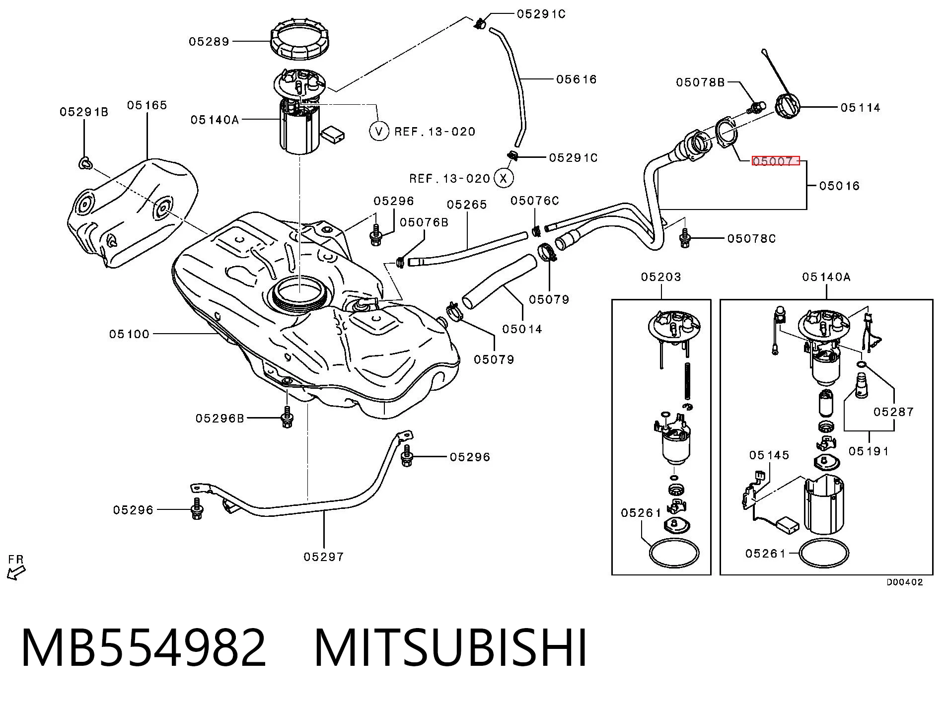 MB554982 MITSUBISHI