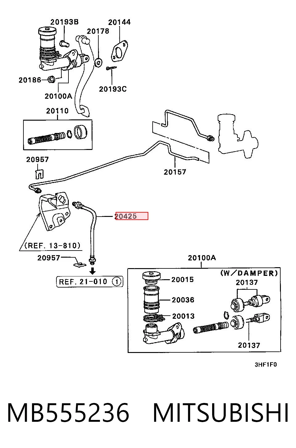 MB555236 Mitsubishi