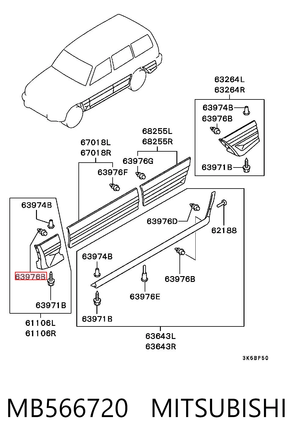 MB566720 Mitsubishi