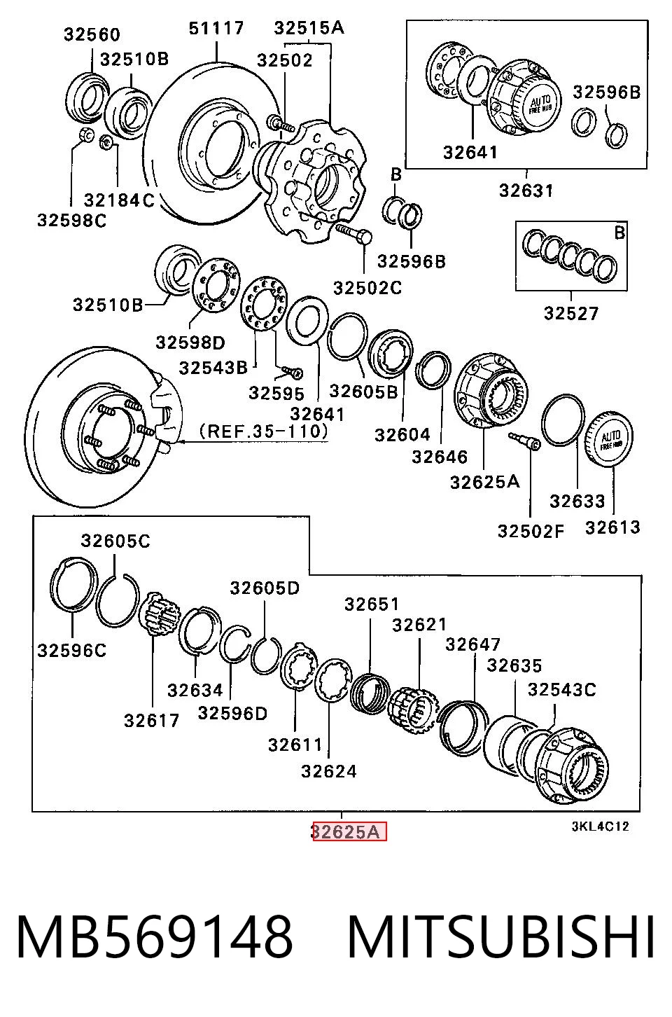 MB569148 MITSUBISHI