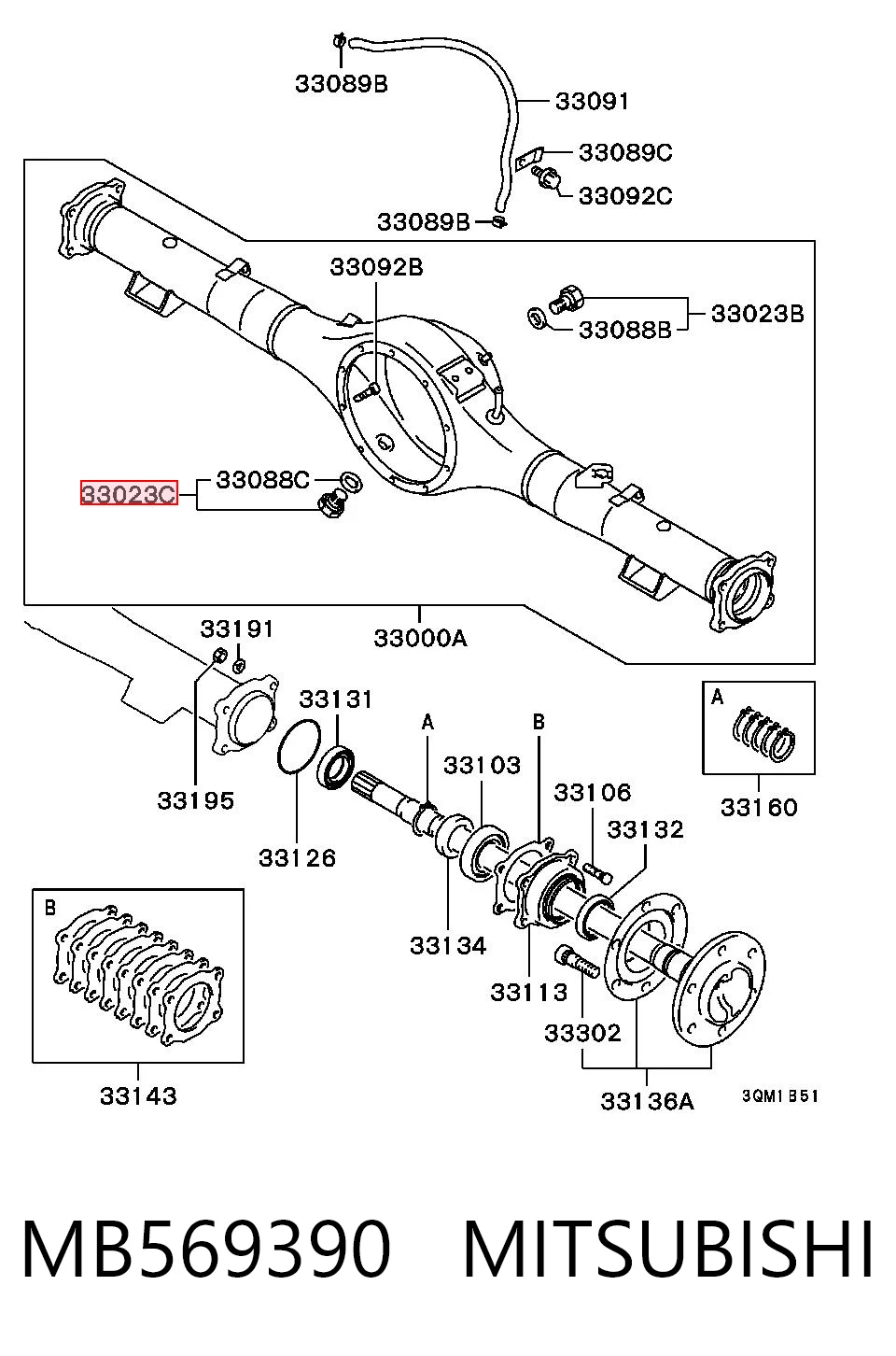 MB569390 Mitsubishi