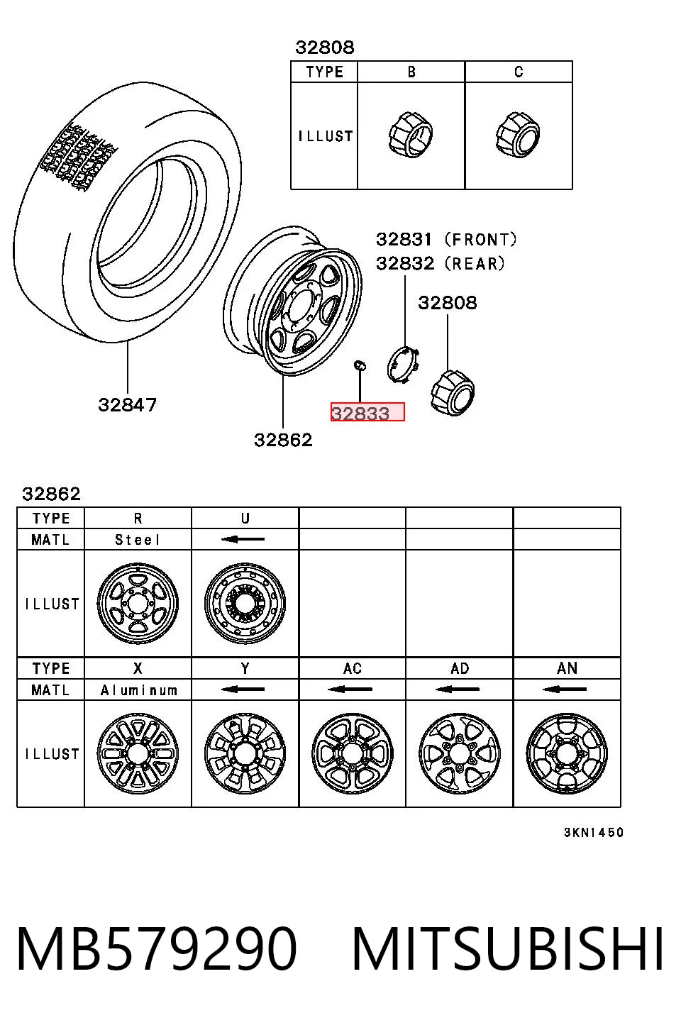  Tuercas de rueda Toyota Corolla 