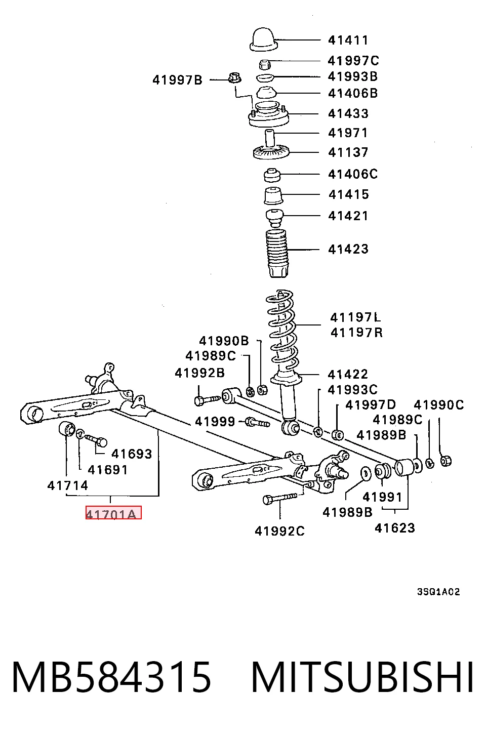 MB584315 Mitsubishi