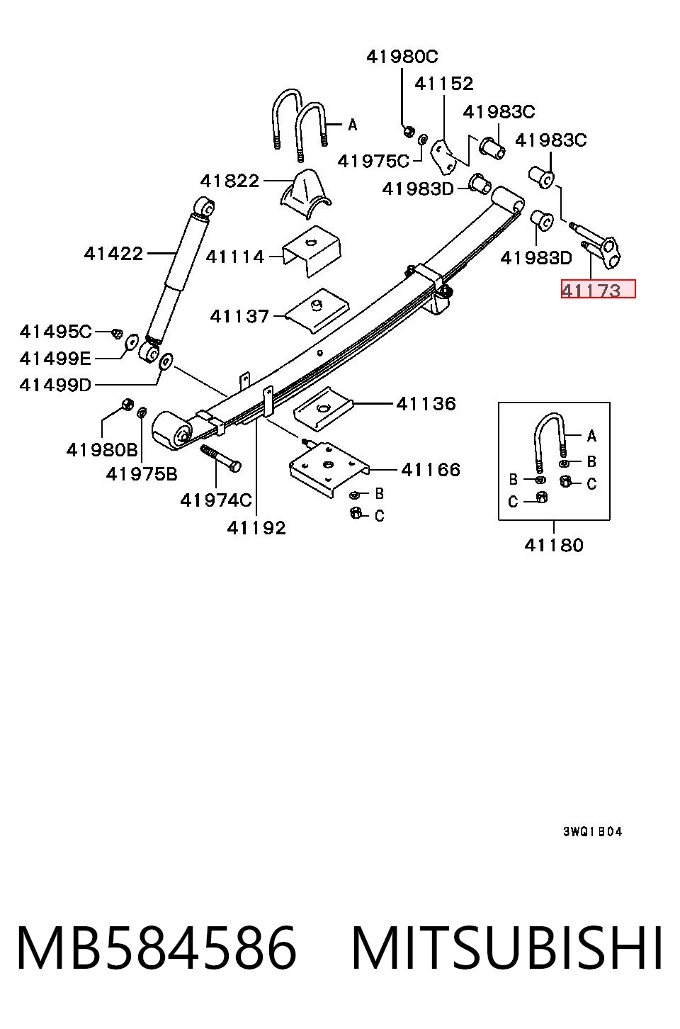 MB584586 Mitsubishi