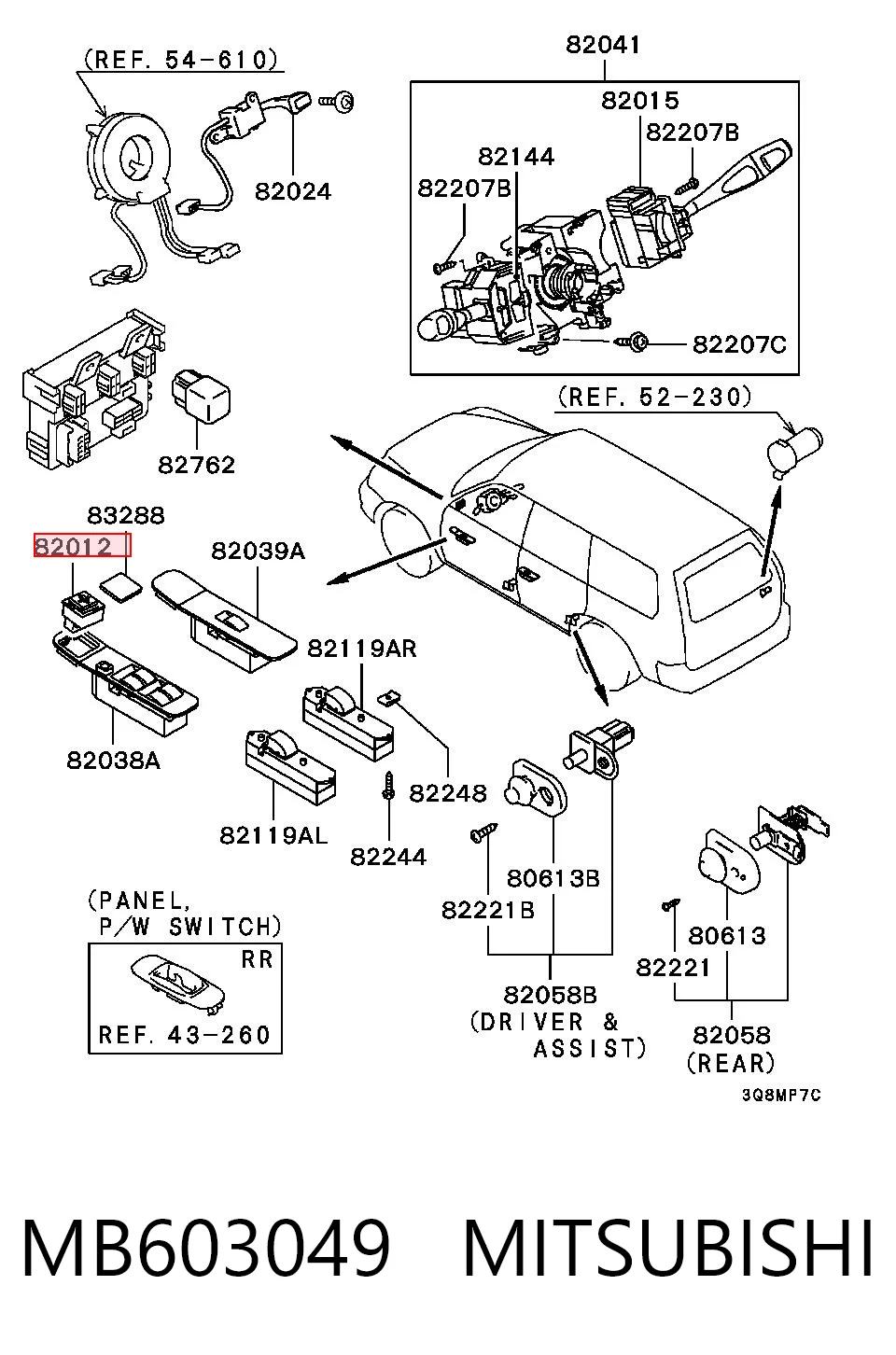 MB603049 Mitsubishi