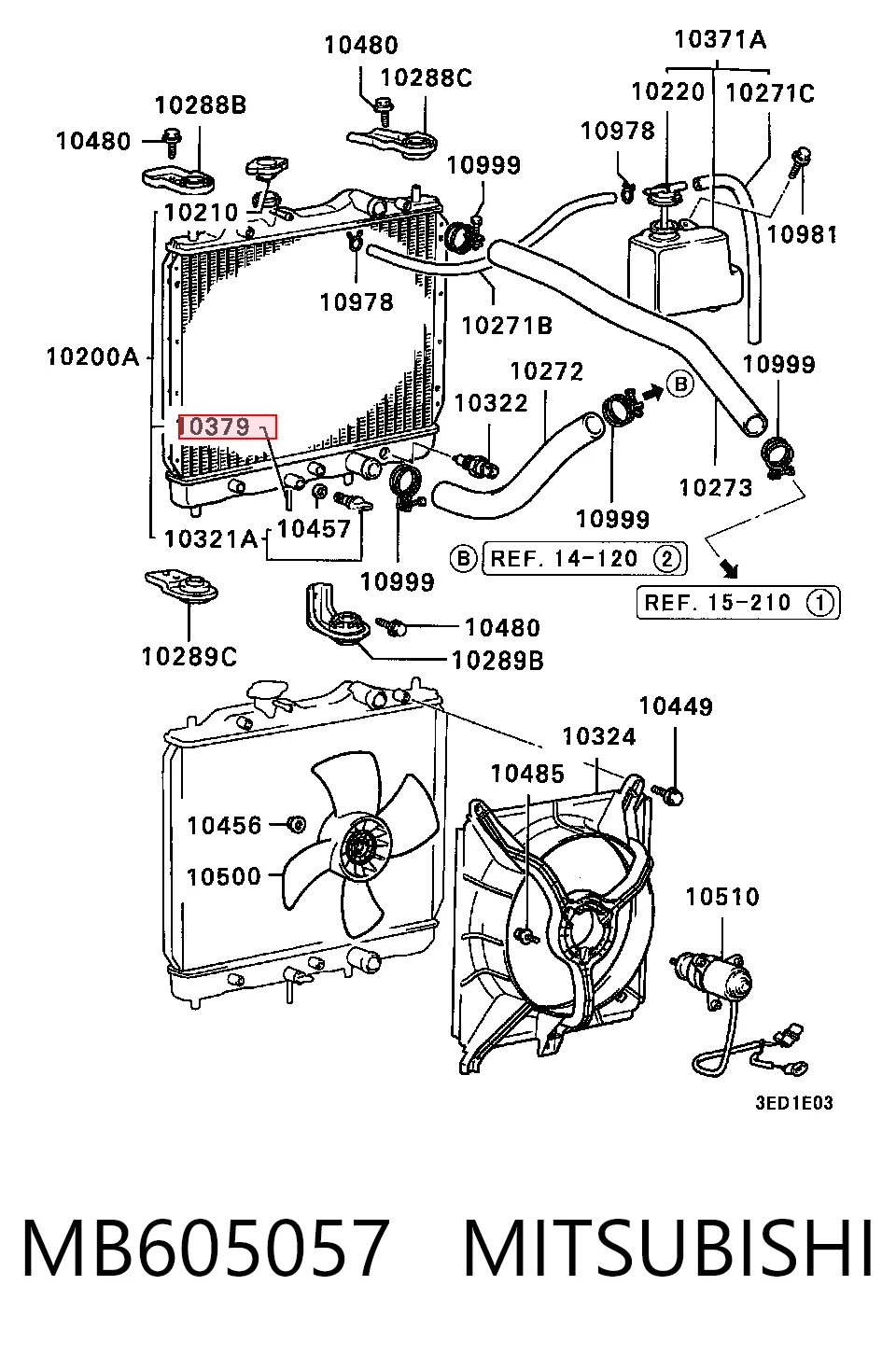 MB605057 Mitsubishi