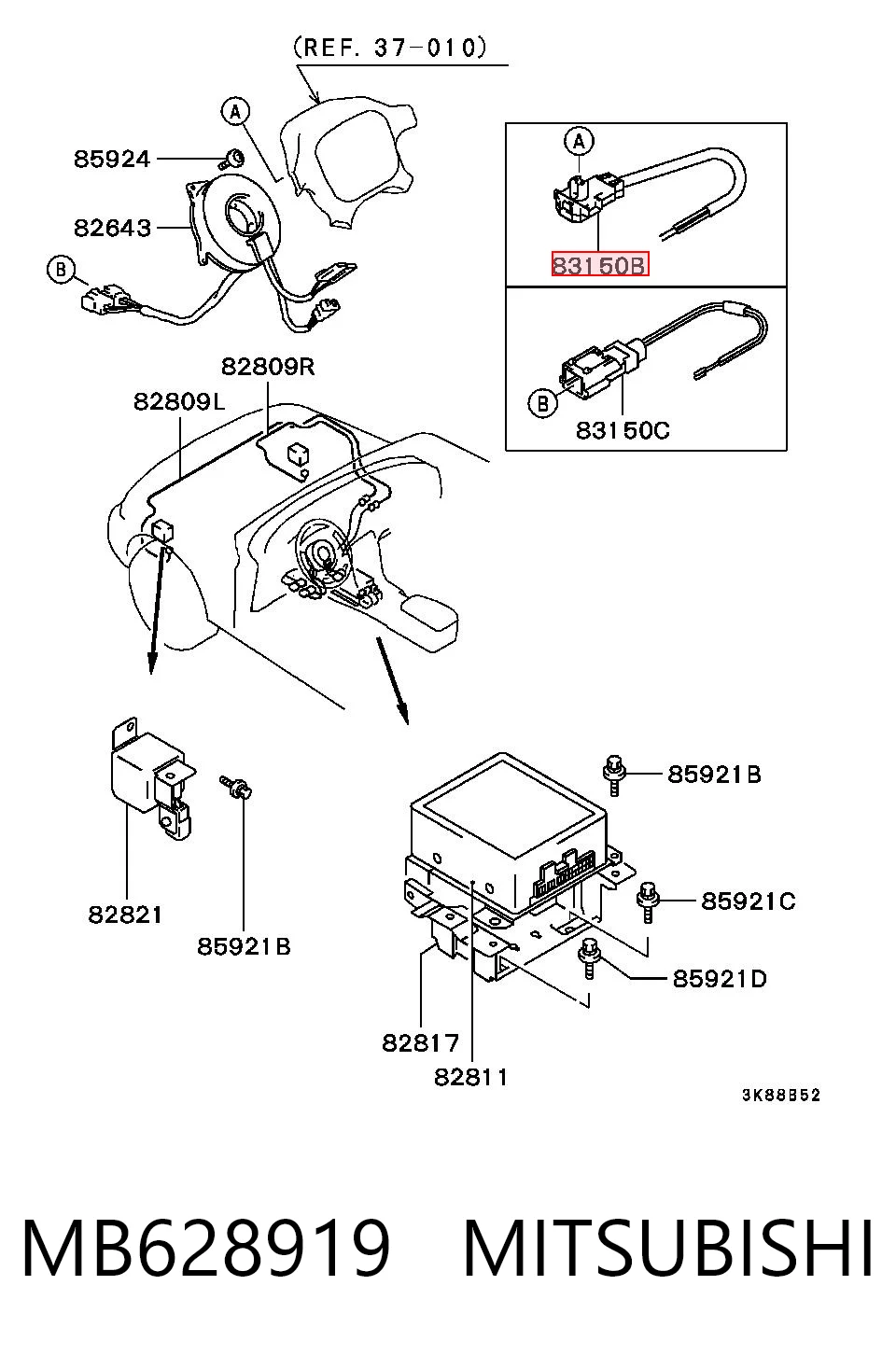 MB628919 Mitsubishi