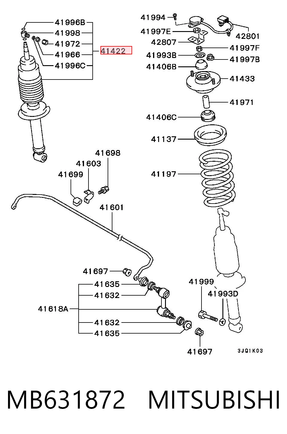MB631872 Mitsubishi