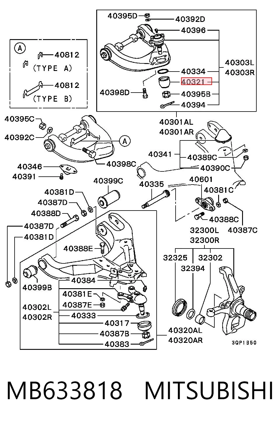 MB633818 Mitsubishi