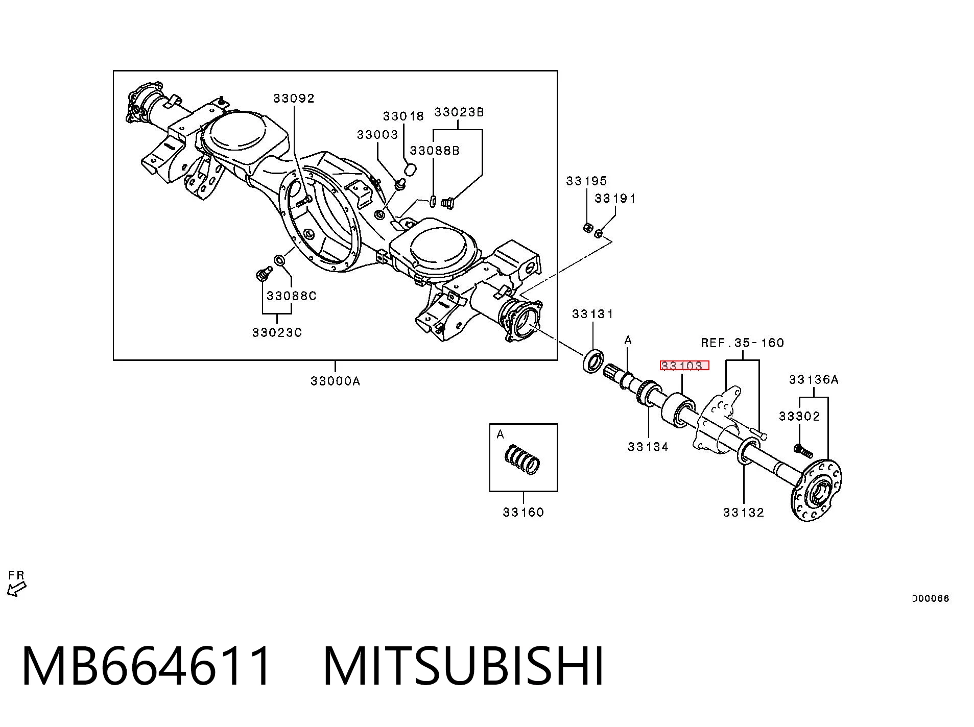MB664611 Mitsubishi