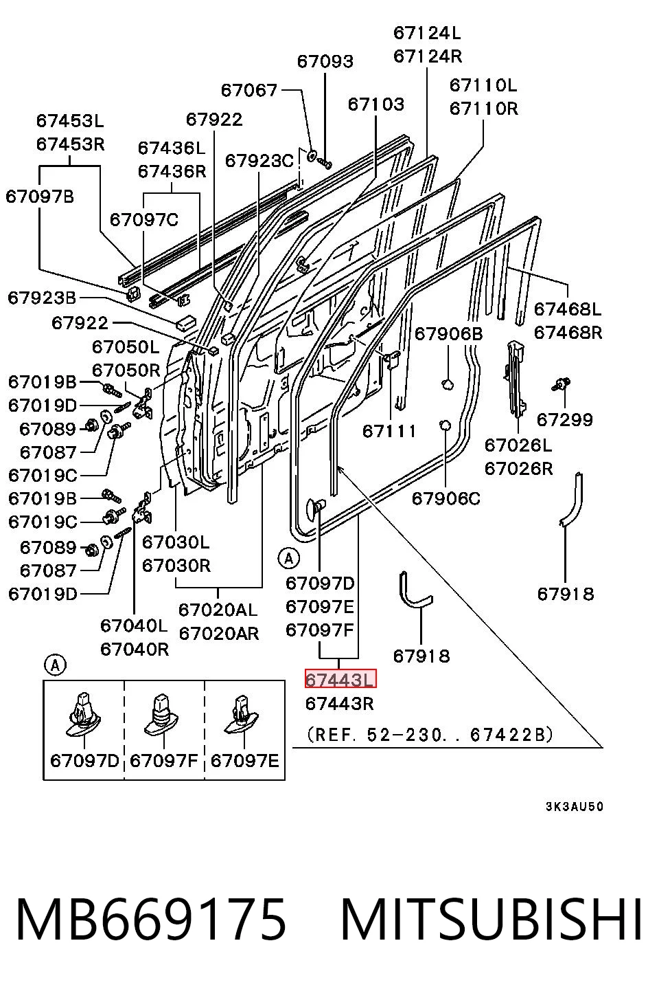 MB669175 Mitsubishi