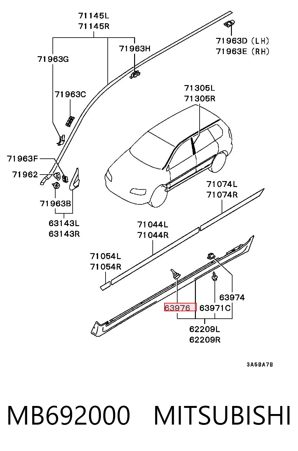 MB692000 Mitsubishi