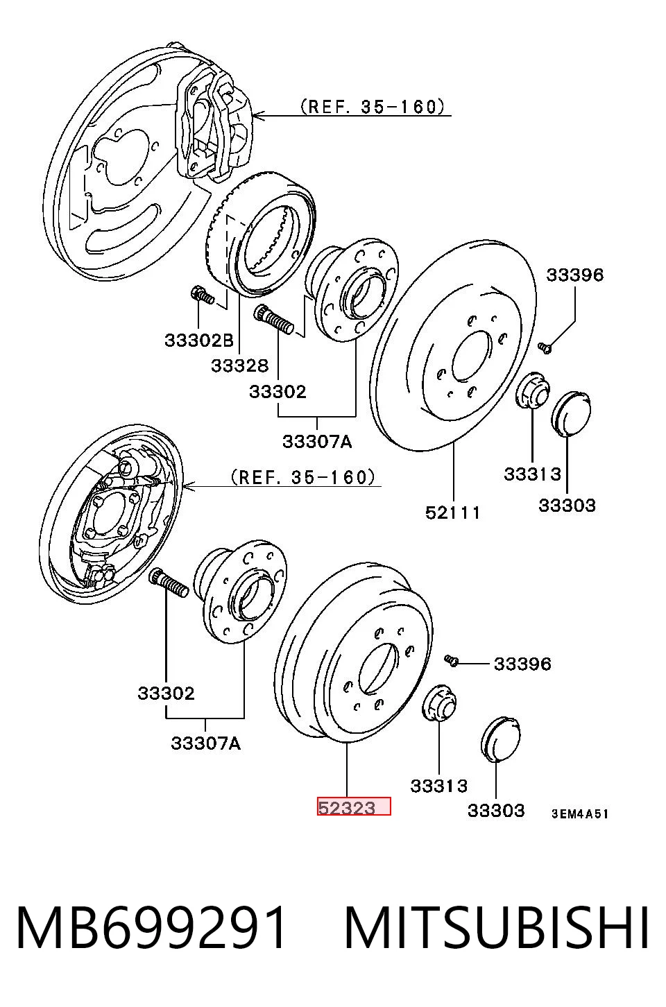 MB699291 Mitsubishi