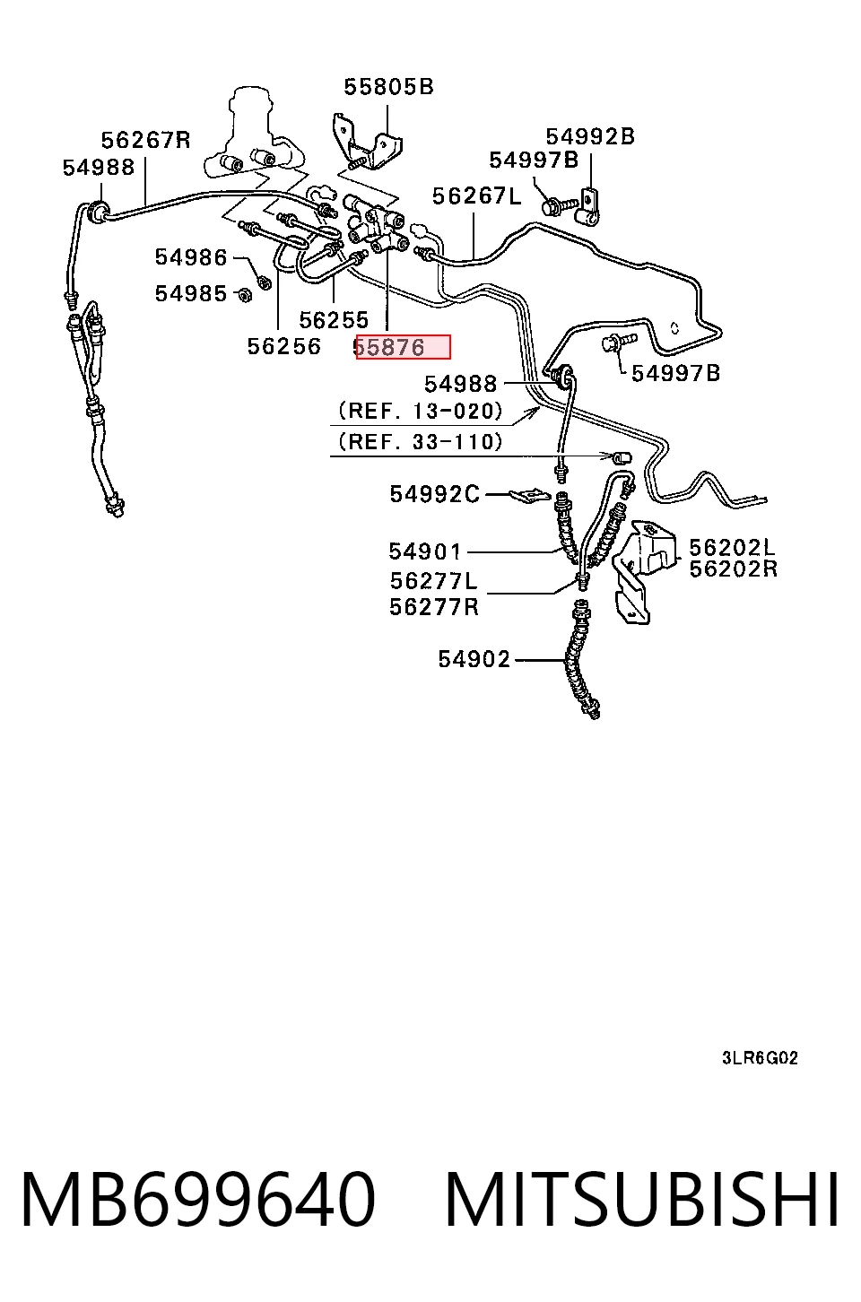 MB699640 Mitsubishi