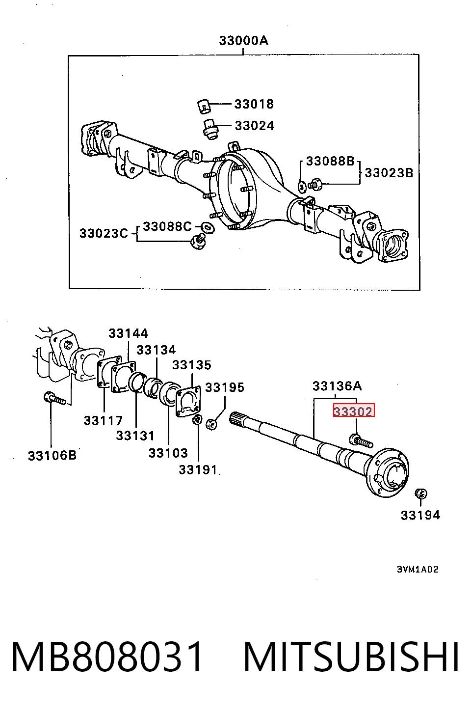 MB808031 Mitsubishi