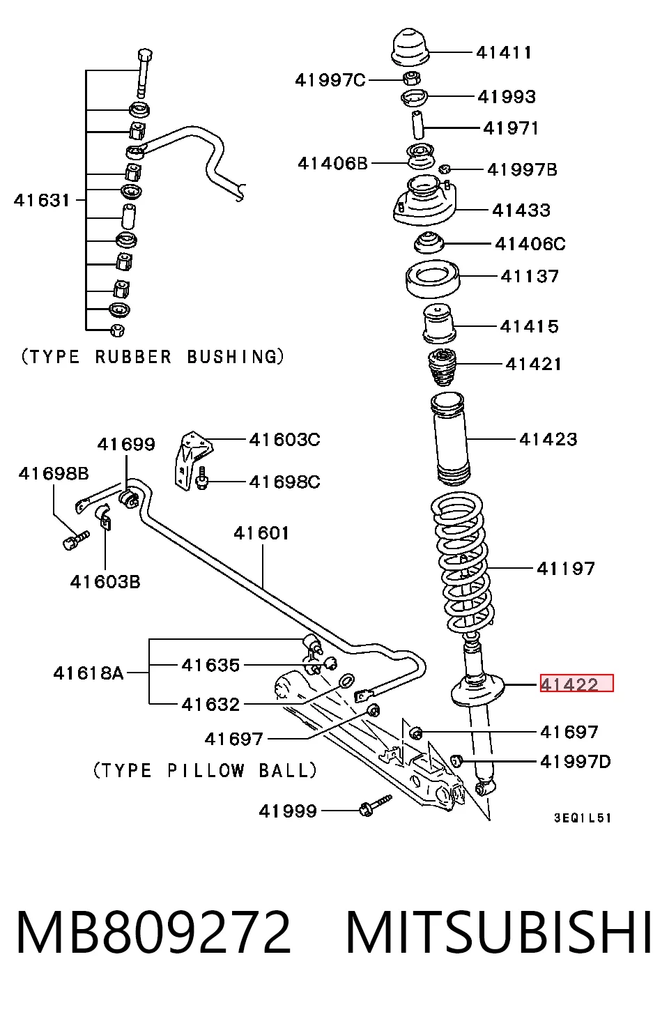 MB809272 Mitsubishi
