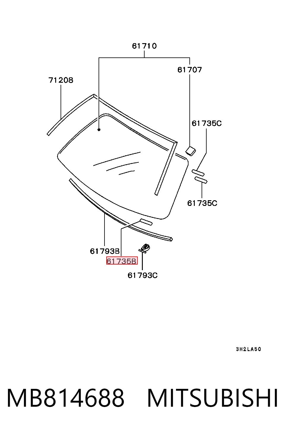MB814688 Mitsubishi