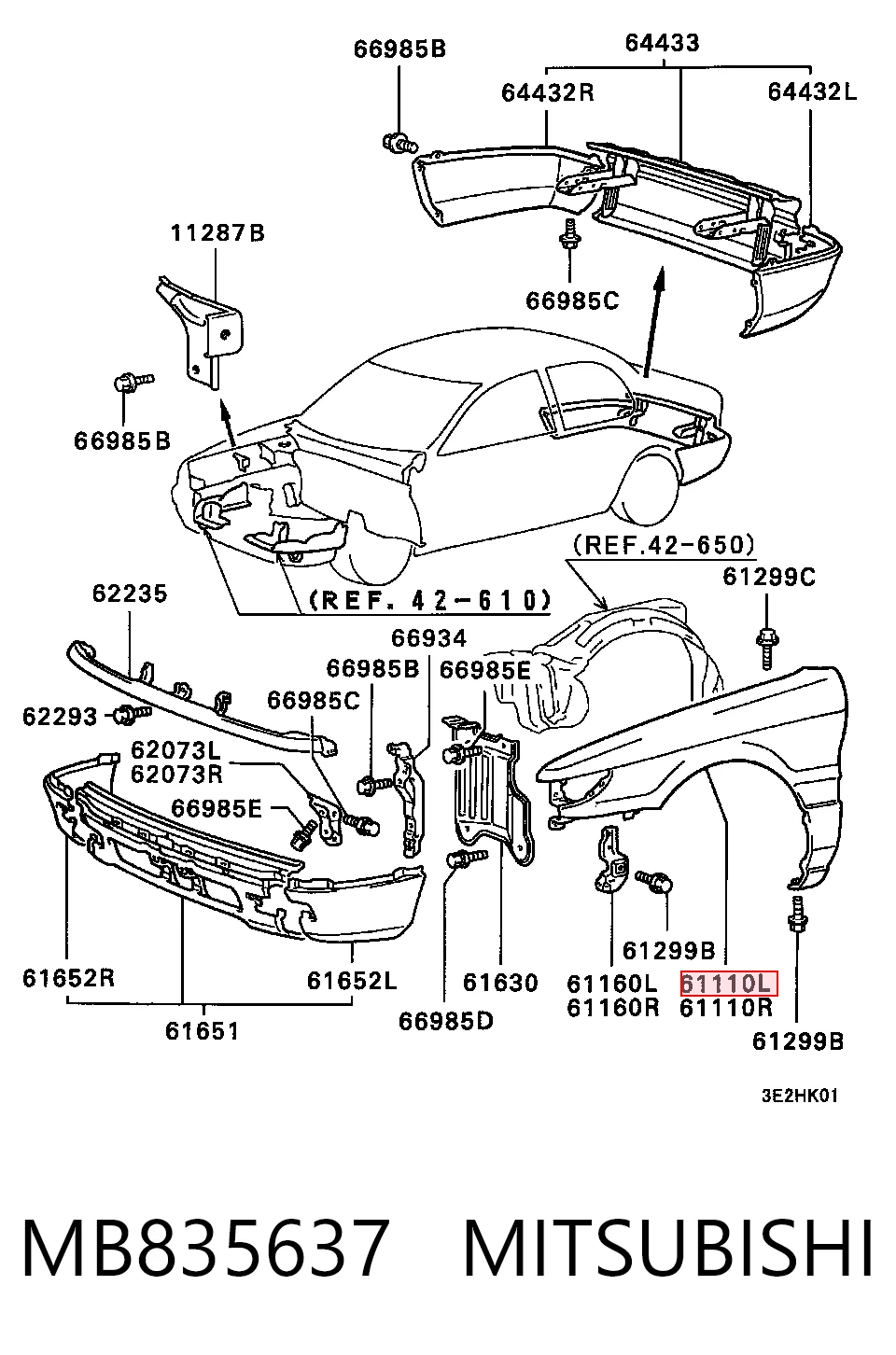 MB835637 Mitsubishi