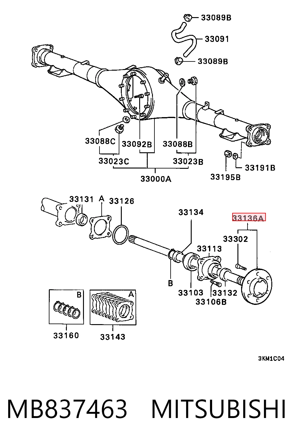 MB837463 Mitsubishi