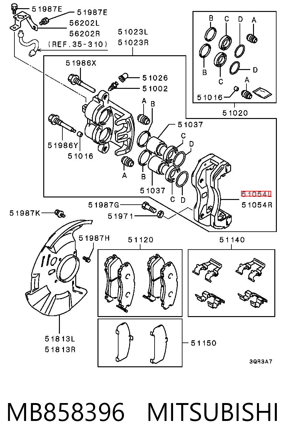 MB858396 Mitsubishi