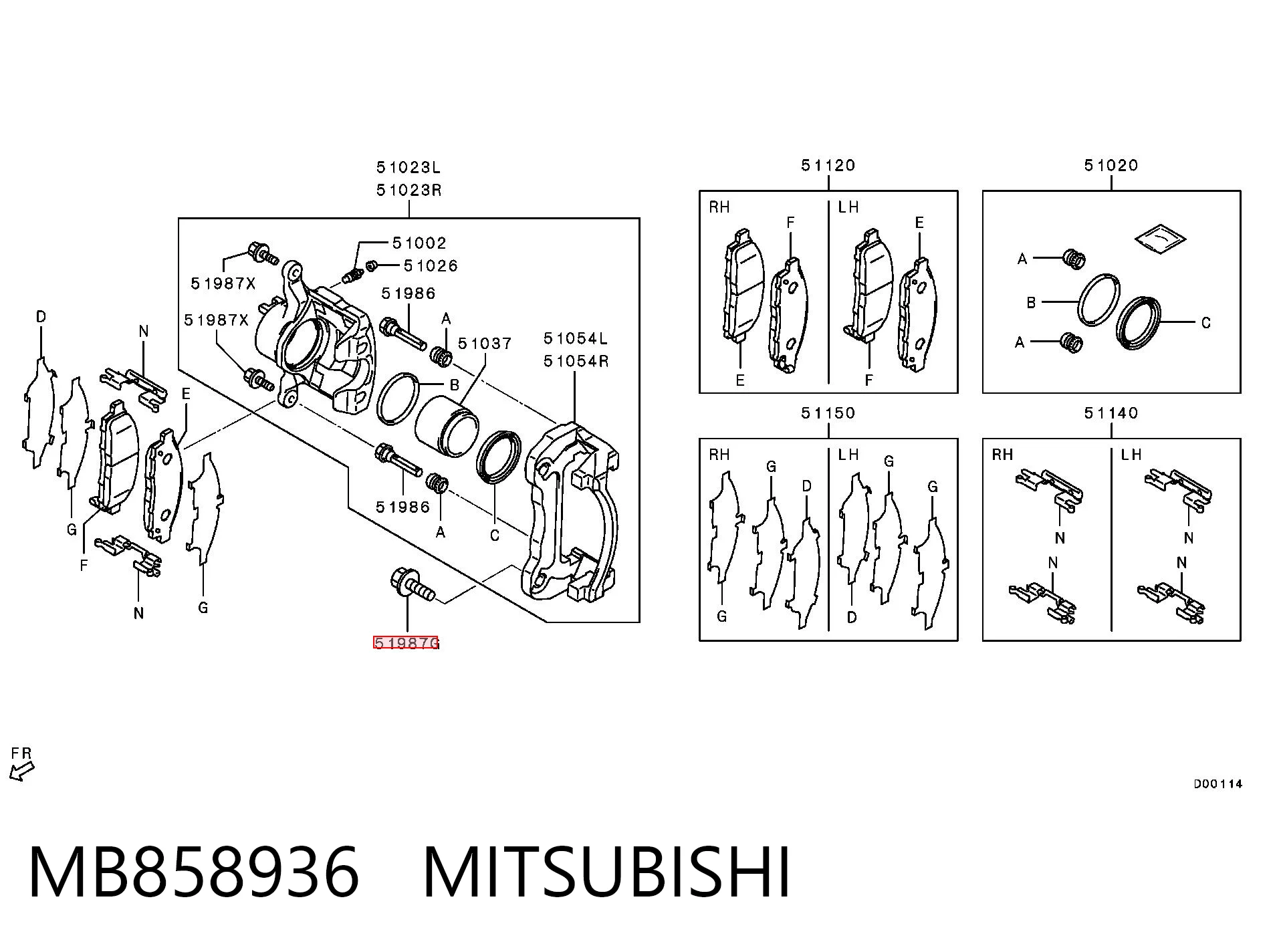 MB858936 Mitsubishi