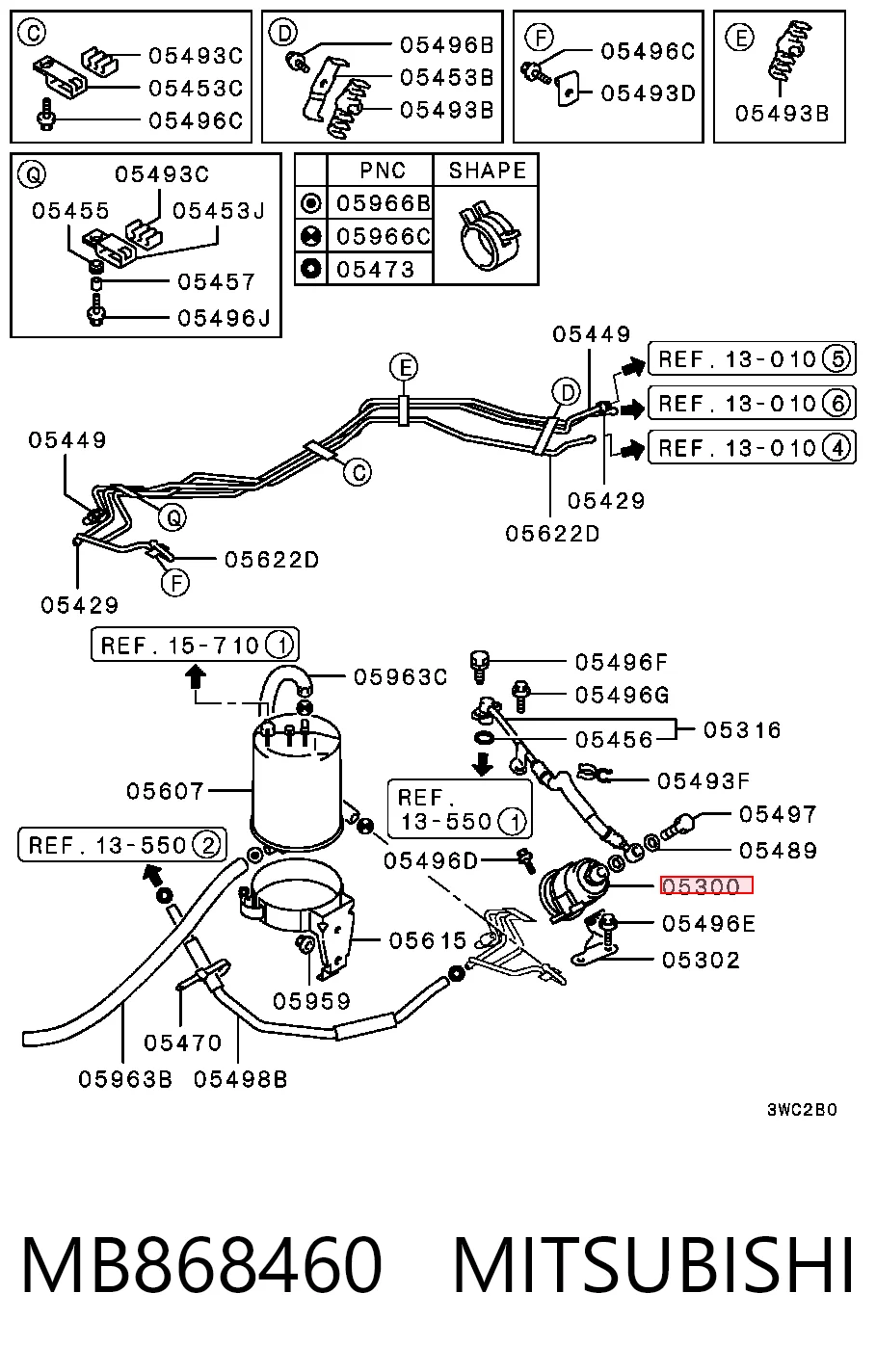 MB868460 Mitsubishi
