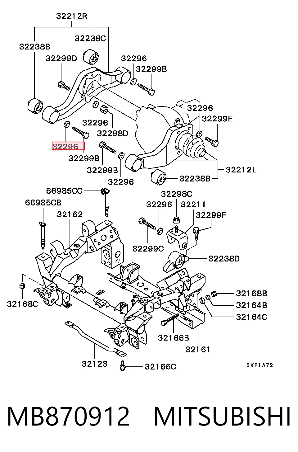 MB870912 Mitsubishi