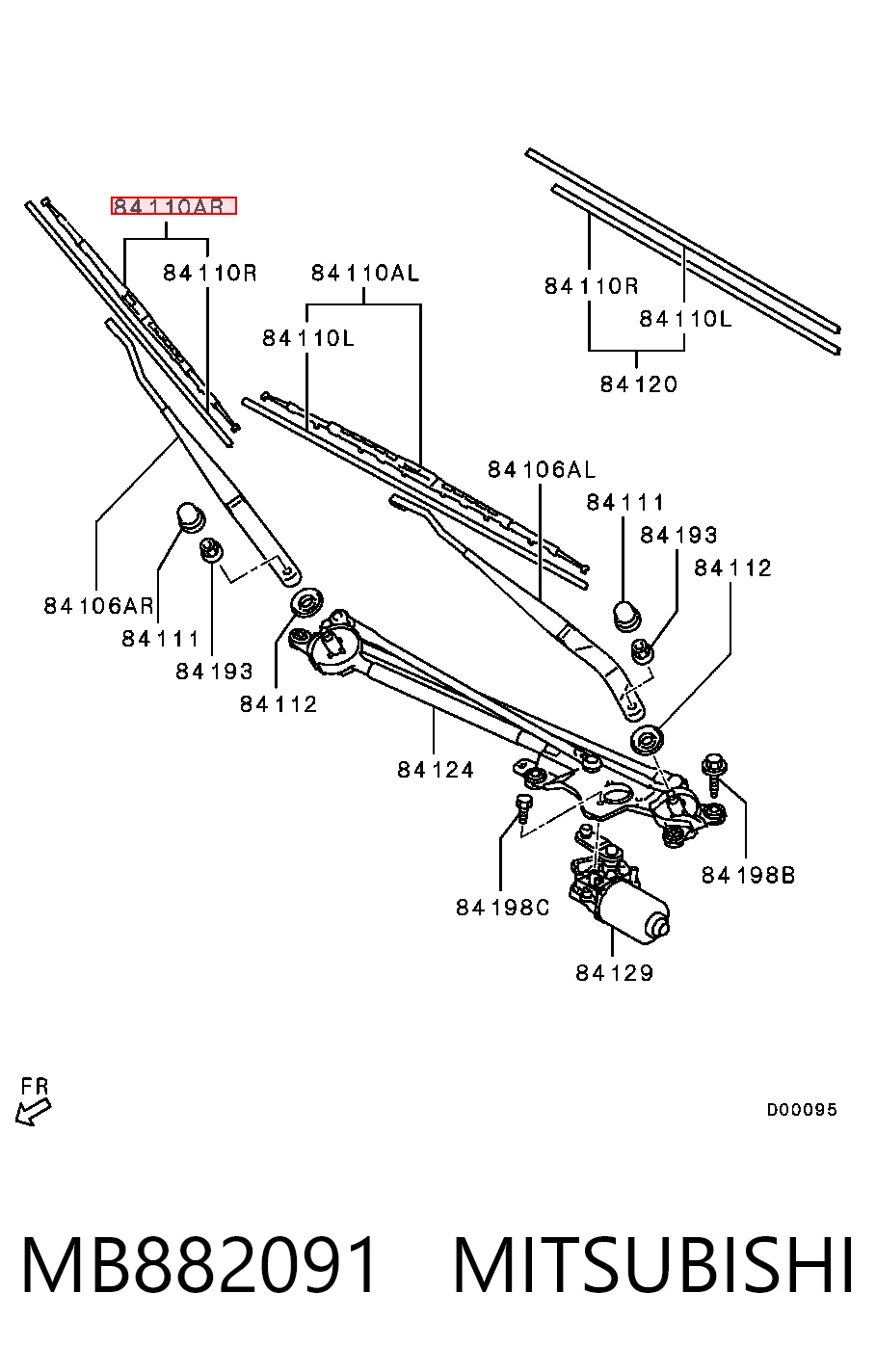 Escobilla del limpiaparabrisas del lado del conductor Audi 100 C4 familiar (4A5) (1990 - 1994) precio, desde 9,26 EUR