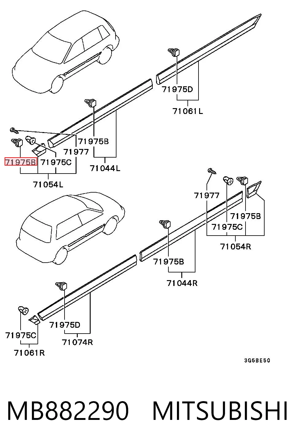 MB882290 Mitsubishi